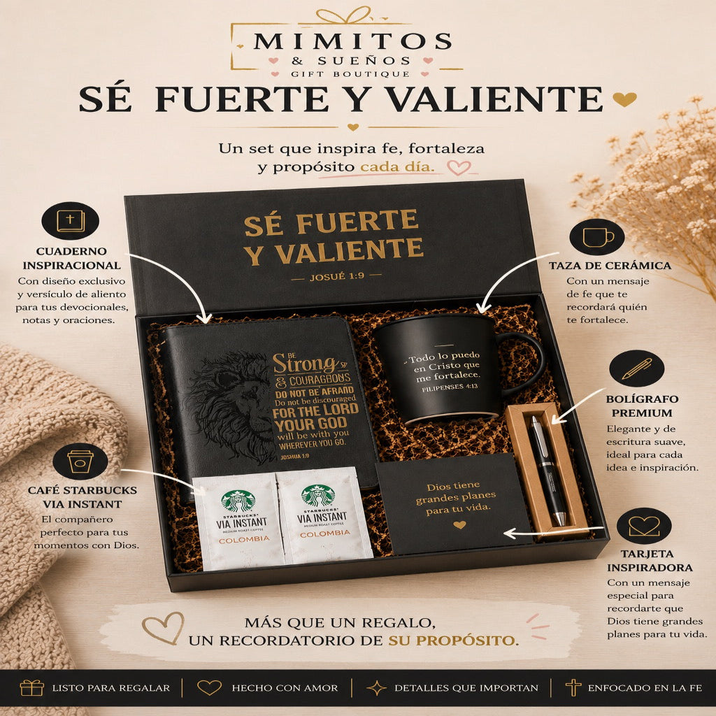 Set  Sé Fuerte y Valiente