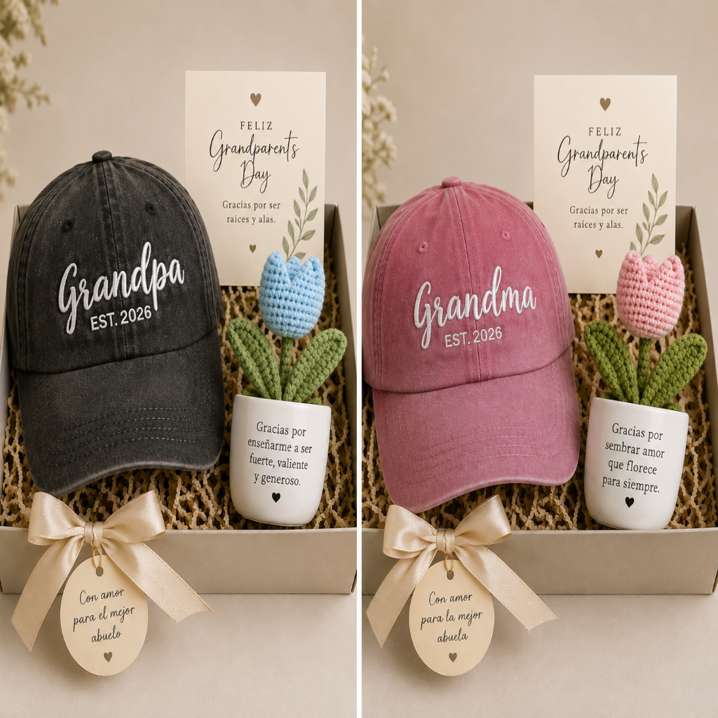 Bloom Gift - set individual para abuelo o abuela